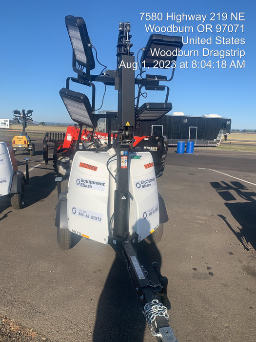 2023 Generac MLT2 Diesel, Flex Switch 120V Input, Powerzone Controller, (4) 320W LED Lights, 4kW Generator, 39.9 Gal Fuel Tank, 2" Ball, T3