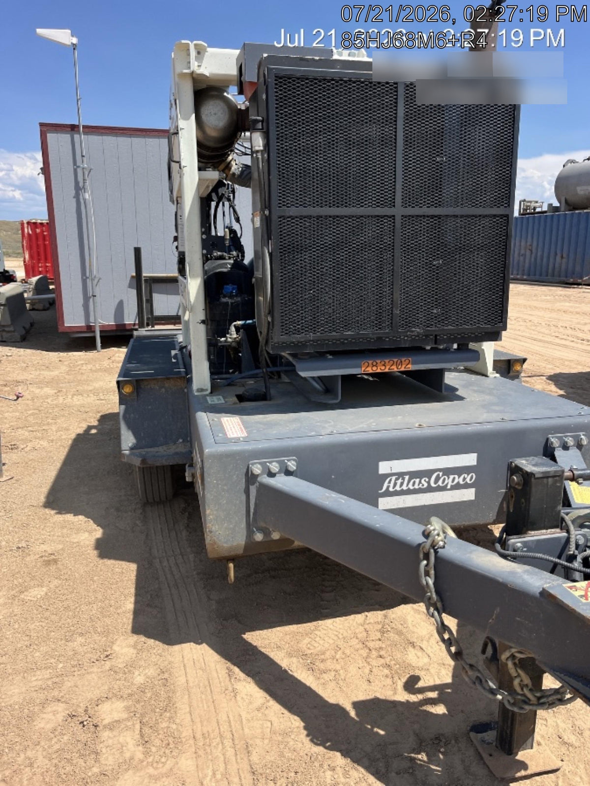 2022 ATLAS COPCO PAC H108 JD