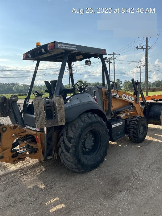 2020 Case 580N EP - Extendable Backhoe Canopy 4WD, Extendable Stick, Pilot Controls, 2 Way Hydraulics, Ride Control, TAG Manual QC