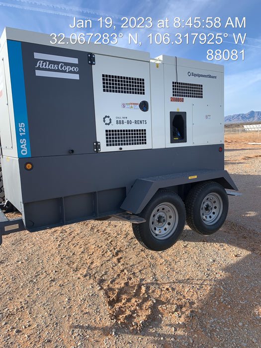 2022 ATLAS COPCO QAS 125