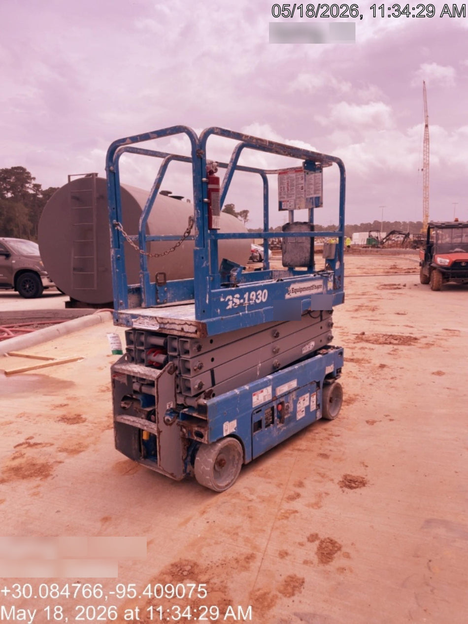 2019 Genie GS-1930 Fixed Rails with Chain Entry