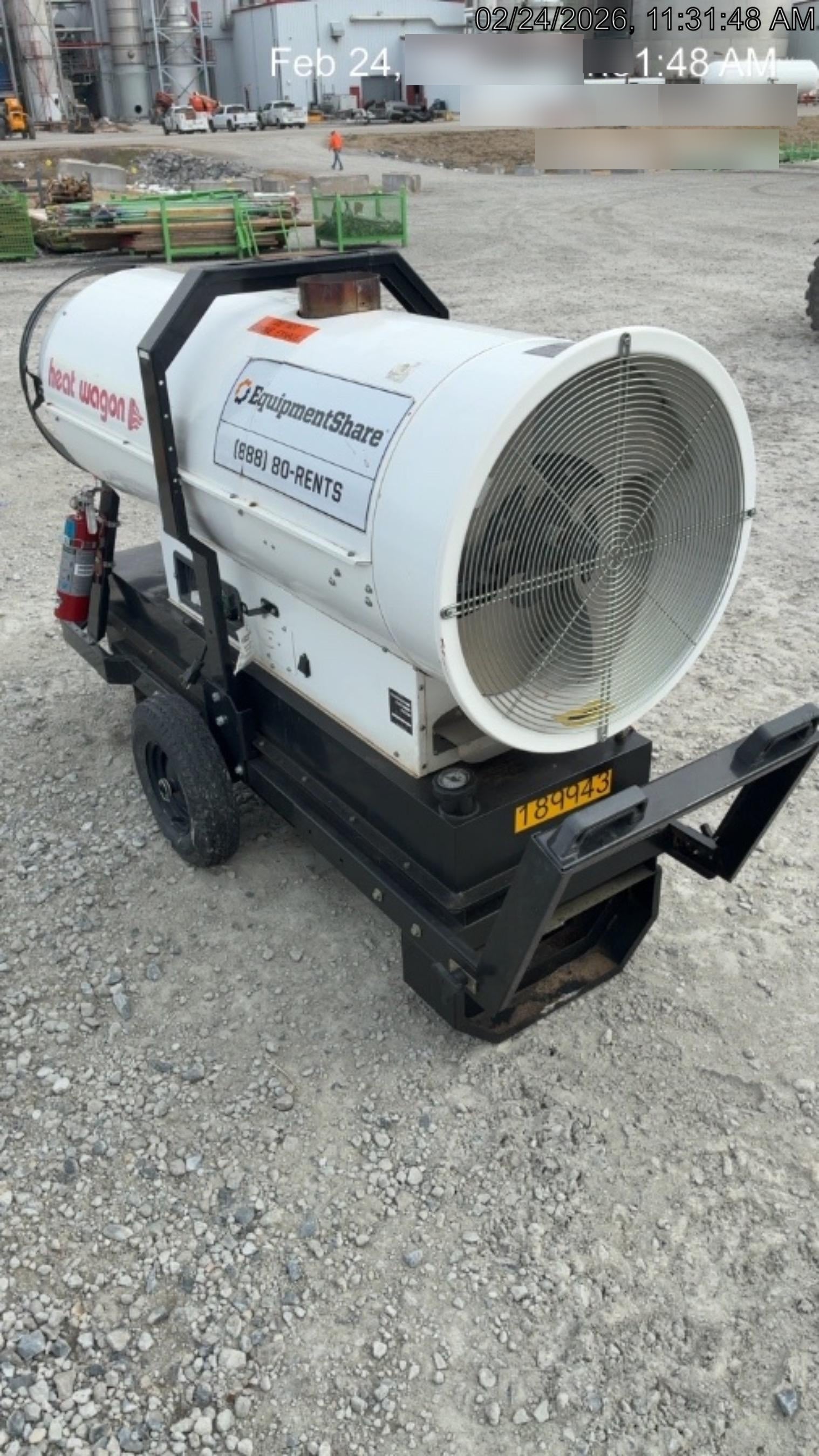 2021 HEAT WAGON HVF410