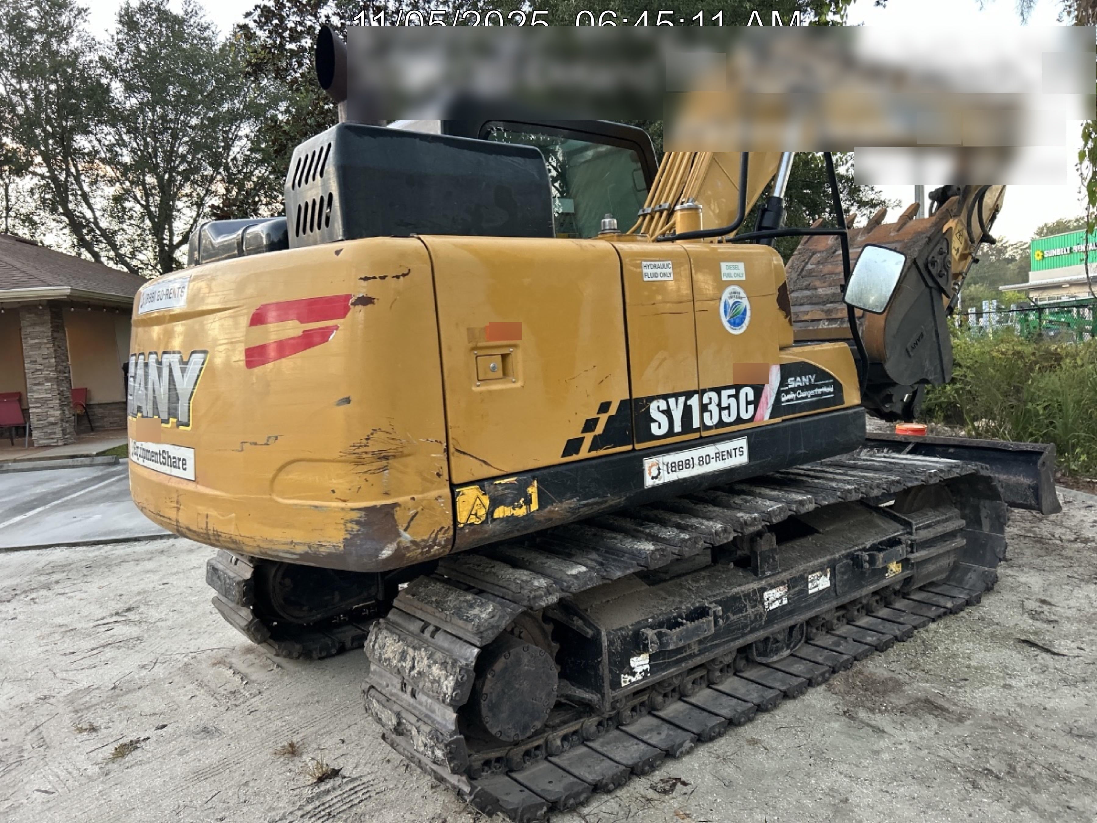 2019 SANY SY135C