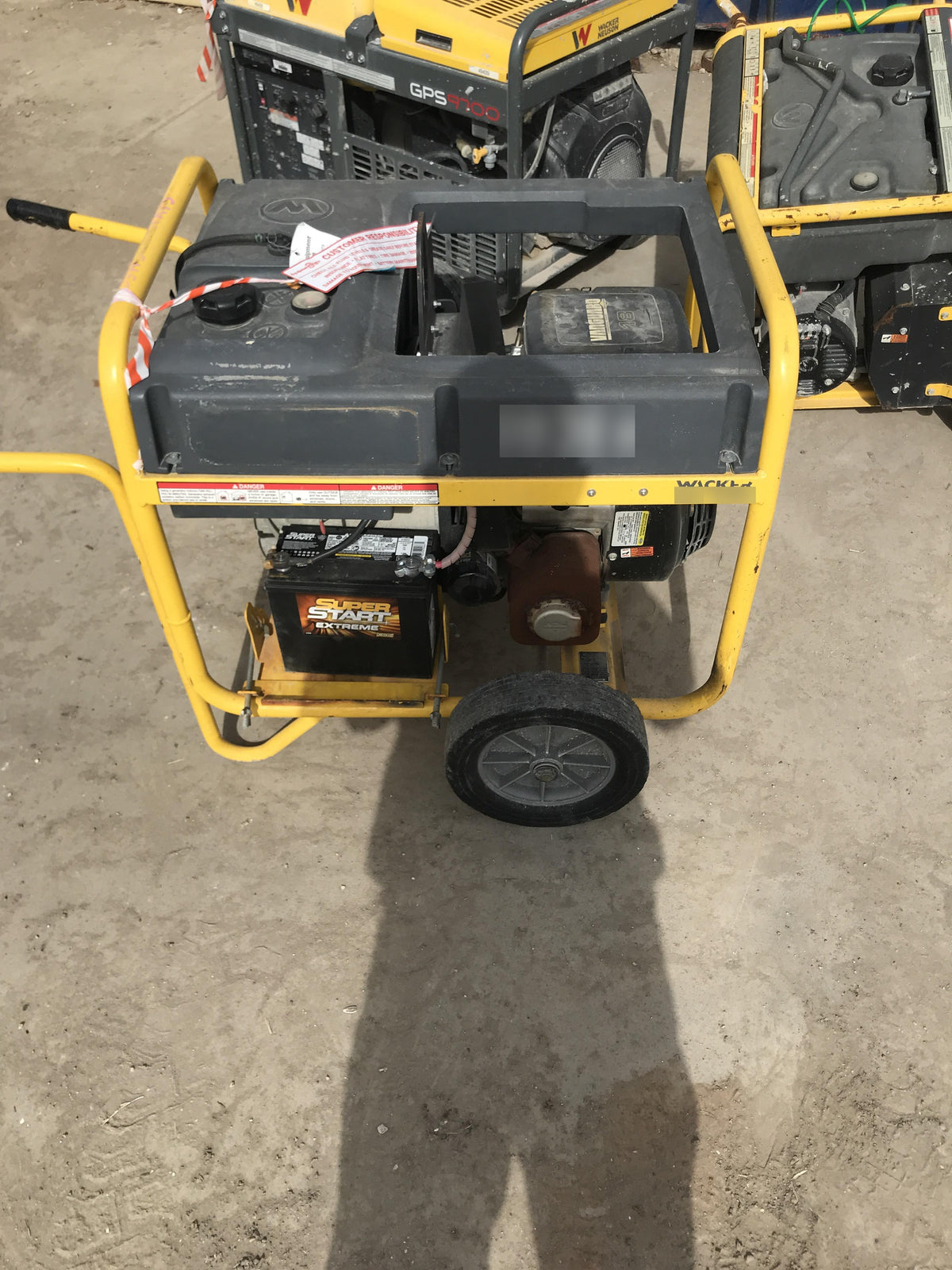 2018 Wacker Neuson GPS9700V Wacker Neuson GPS9700V Generator