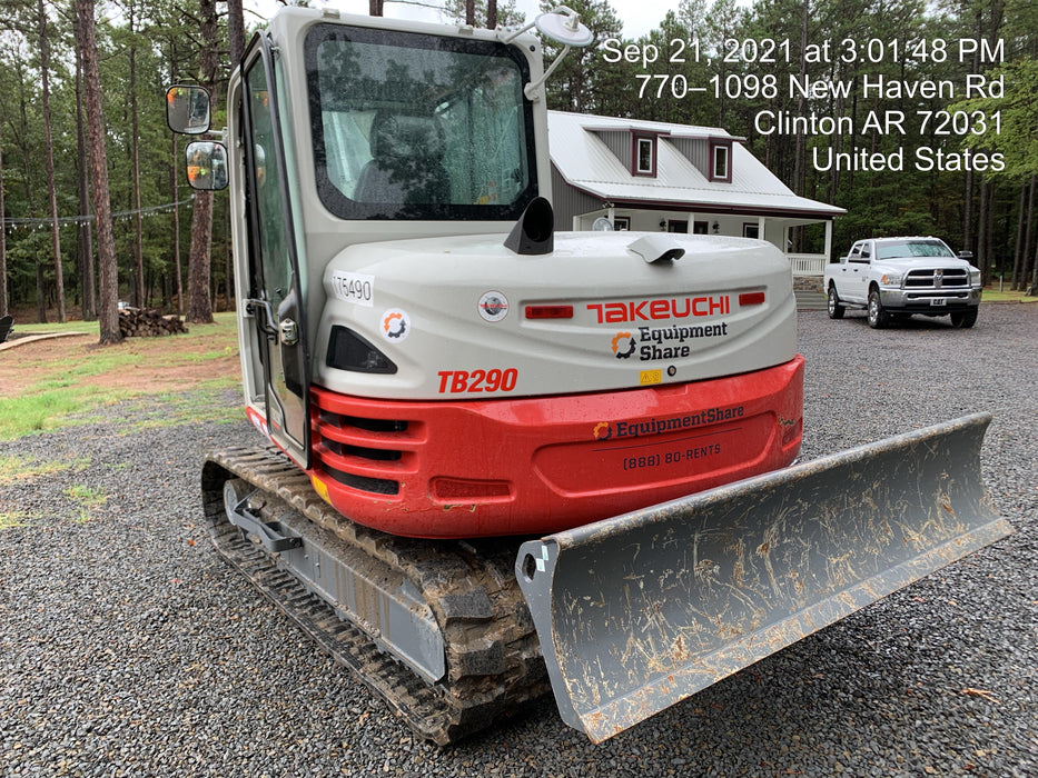 2021 TAKEUCHI TB290C