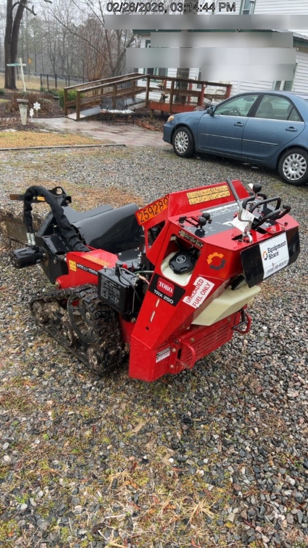 2022 TORO TRX-250