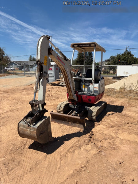 2021 TAKEUCHI TB216R