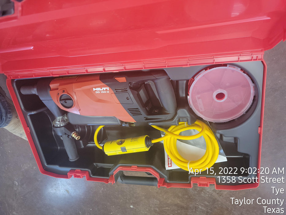 2021 HILTI DD 150-U