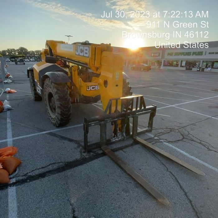 2020 JCB 509-42 Cab/Heat/Air, Solid Tires, Work Lights, Beacon, Aux Hydraulics, Back up Alarm, Lifting Eye, ES Decals