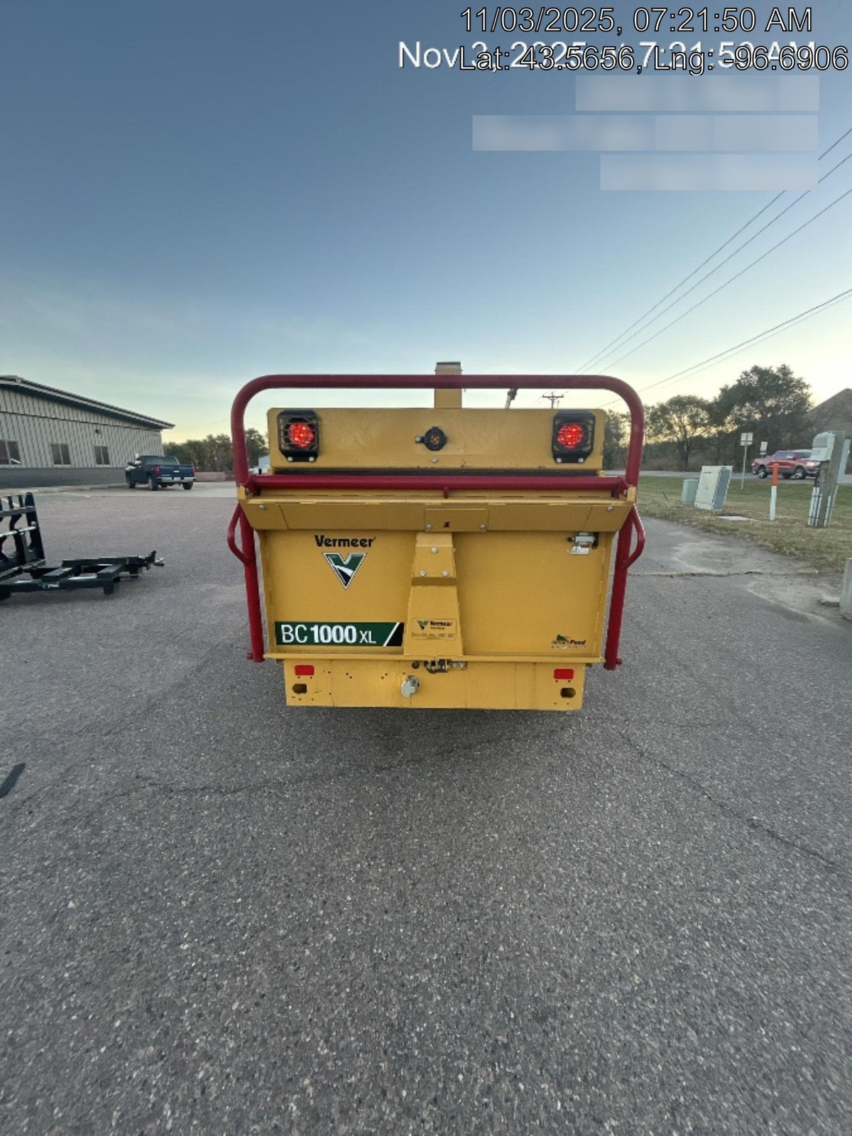 2021 VERMEER BC1000XL Diesel