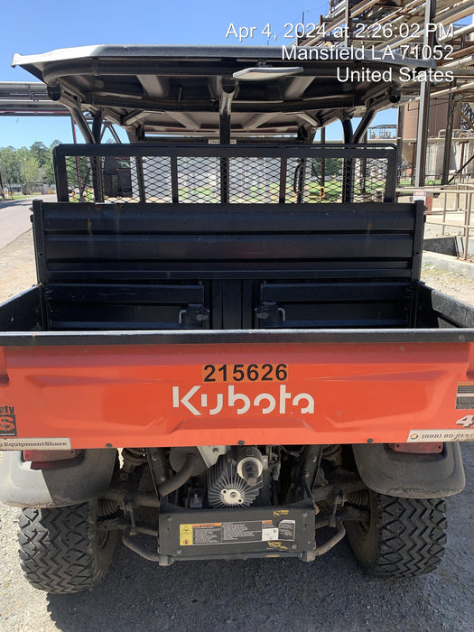 2022 Kubota RTV-X1140W-H Plastic Canopy, Windshield Acrylic Clear, LED Strobe Light, Wire Harness Kit, Back up Alarm