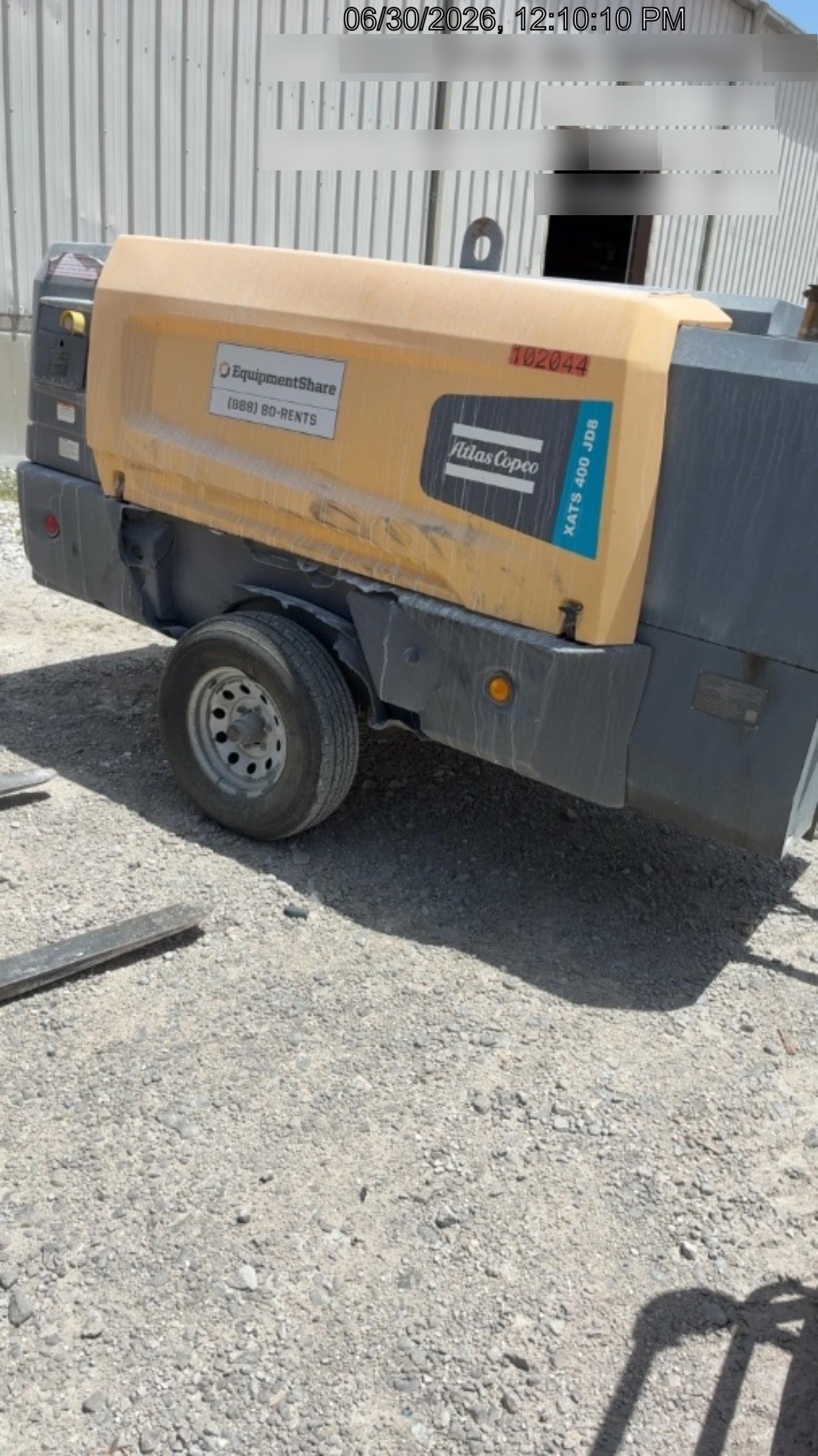 2020 ATLAS COPCO XATS 400 CW