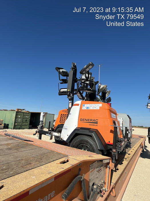 2023 Generac MLT2 Diesel, Flex Switch 120V Input, Powerzone Controller, (4) 320W LED Lights, 4kW Generator, 39.9 Gal Fuel Tank, 2" Ball, T3