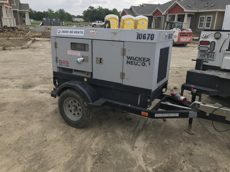 2018 WACKER NEUSON G25