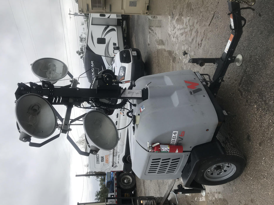 2019 Wacker Neuson LTV6L-MH Wacker Neuson LTV6L Mobile Light Tower w/Fuel Level Sensor Installed
