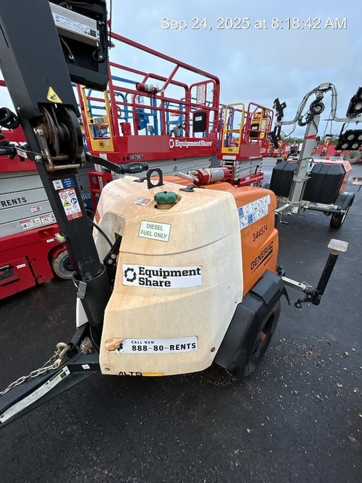 2023 Generac MLT2 Diesel, Flex Switch 120V Input, Powerzone Controller, (4) 320W LED Lights, 4kW Generator, 39.9 Gal Fuel Tank, 2" Ball, T3