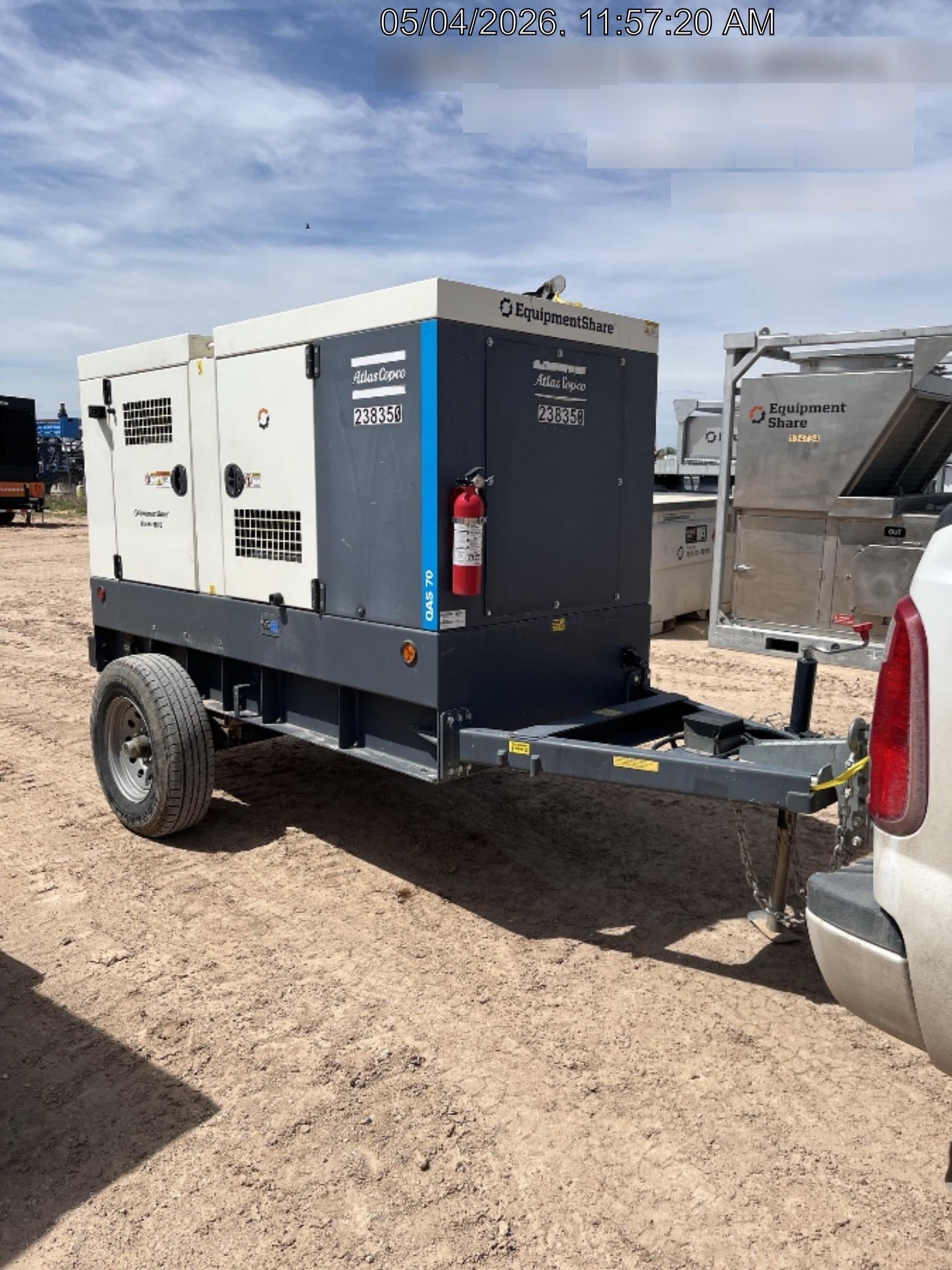 2022 ATLAS COPCO QAS 70