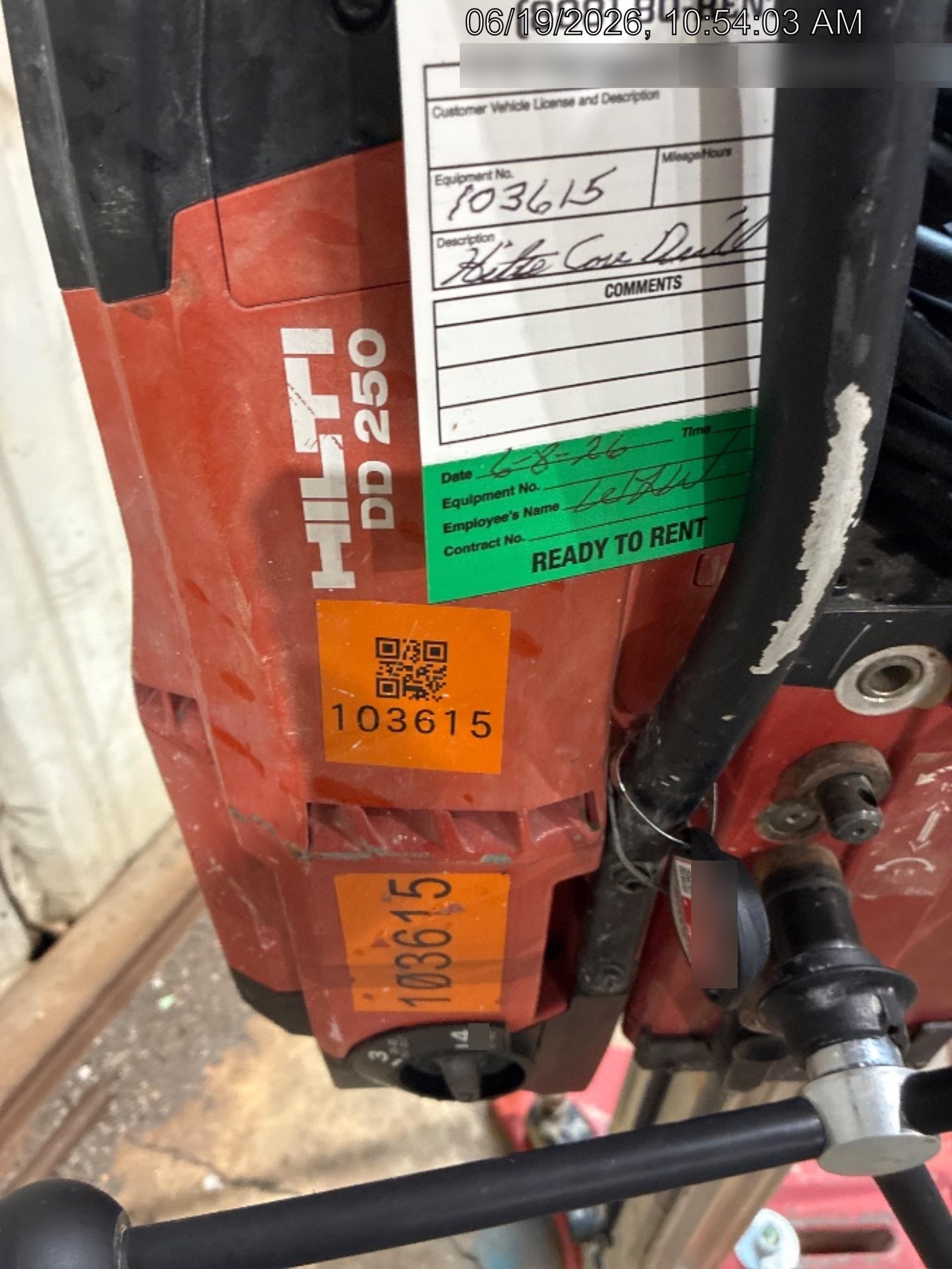 2020 HILTI DD250E