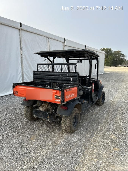 2021 Kubota RTV-X1140W-H Plastic Canopy, Windshield Acrylic Clear, LED Strobe Light, Wire Harness Kit, Back up Alarm