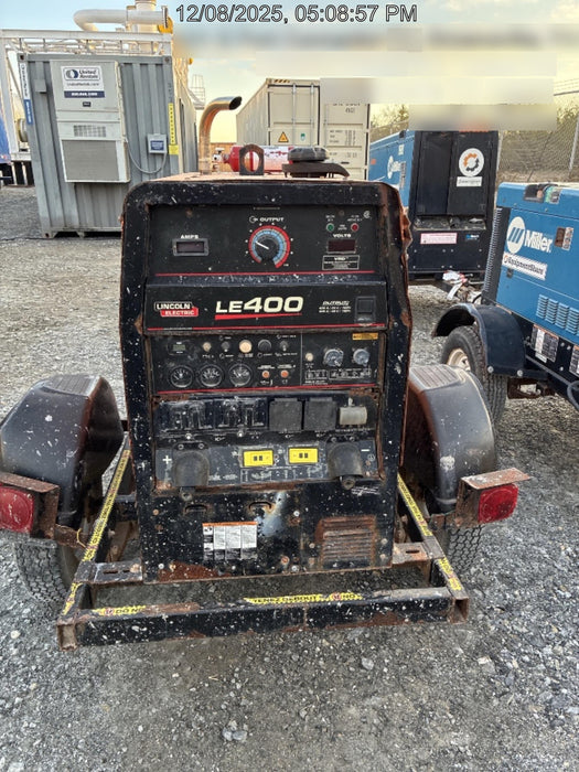 2022 Lincoln Electric LE400 Kubota V1505, Trlr, Cable Rack, Light Kit, ES Decals, T3