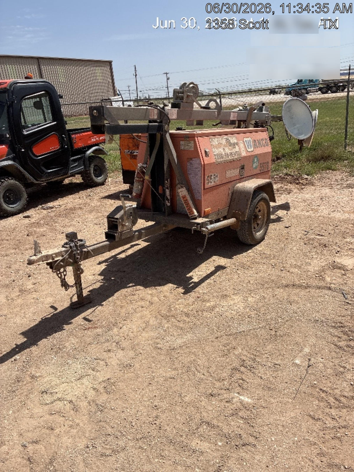 Wanco WLT-4M WANCO WLT-4M 6 kW Towable Light Generator