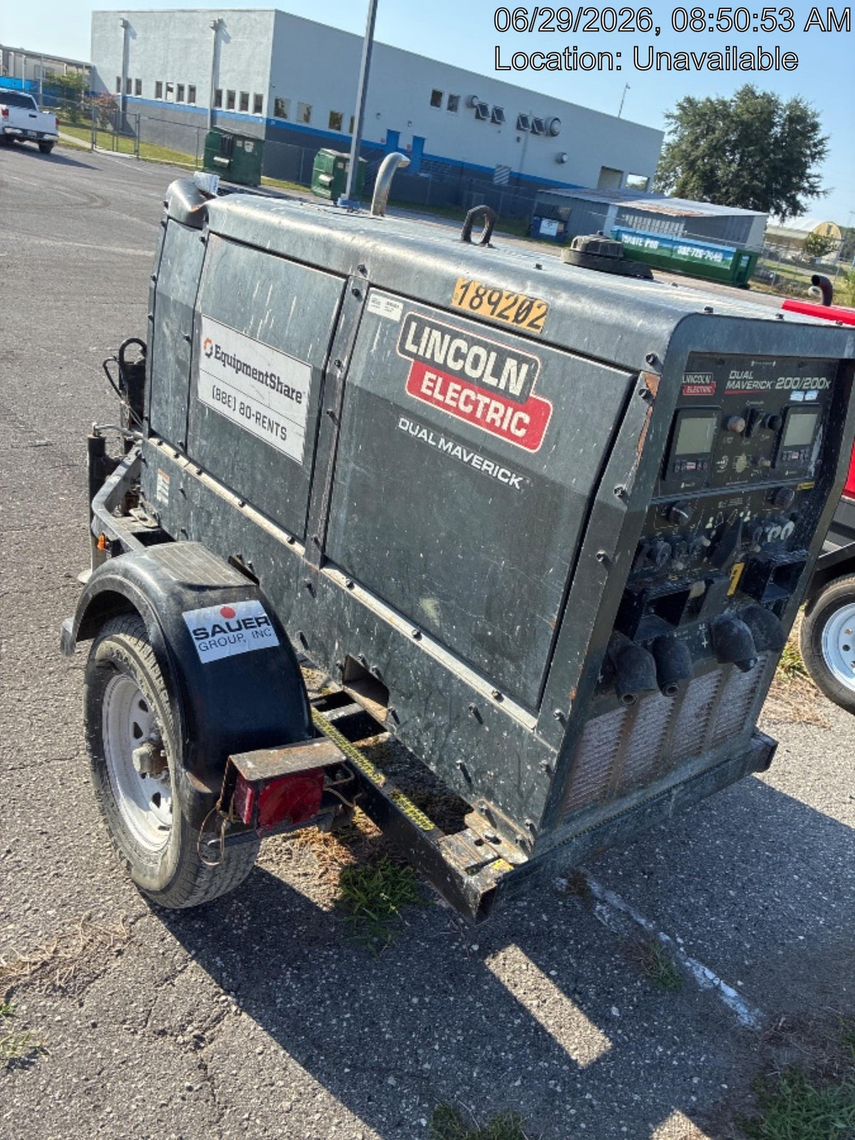 2021 Lincoln Electric Dual Maverick 200/200X Ready Pak 3, Includes Trailer, Cable Rack, Fender Light Kit