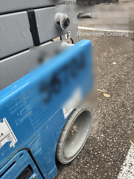 2019 Genie GS-1930 Fixed rails with chain Entry