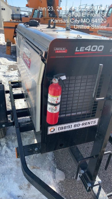 2024 Lincoln Electric LE400 Kubota V1505, Trlr, Cable Rack, Light Kit, ES Decals, T3