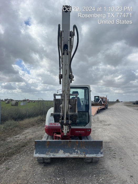 2020 Takeuchi TB250-2C Cab/Heat/Air, Rubber Tracks, Manual TAG QC