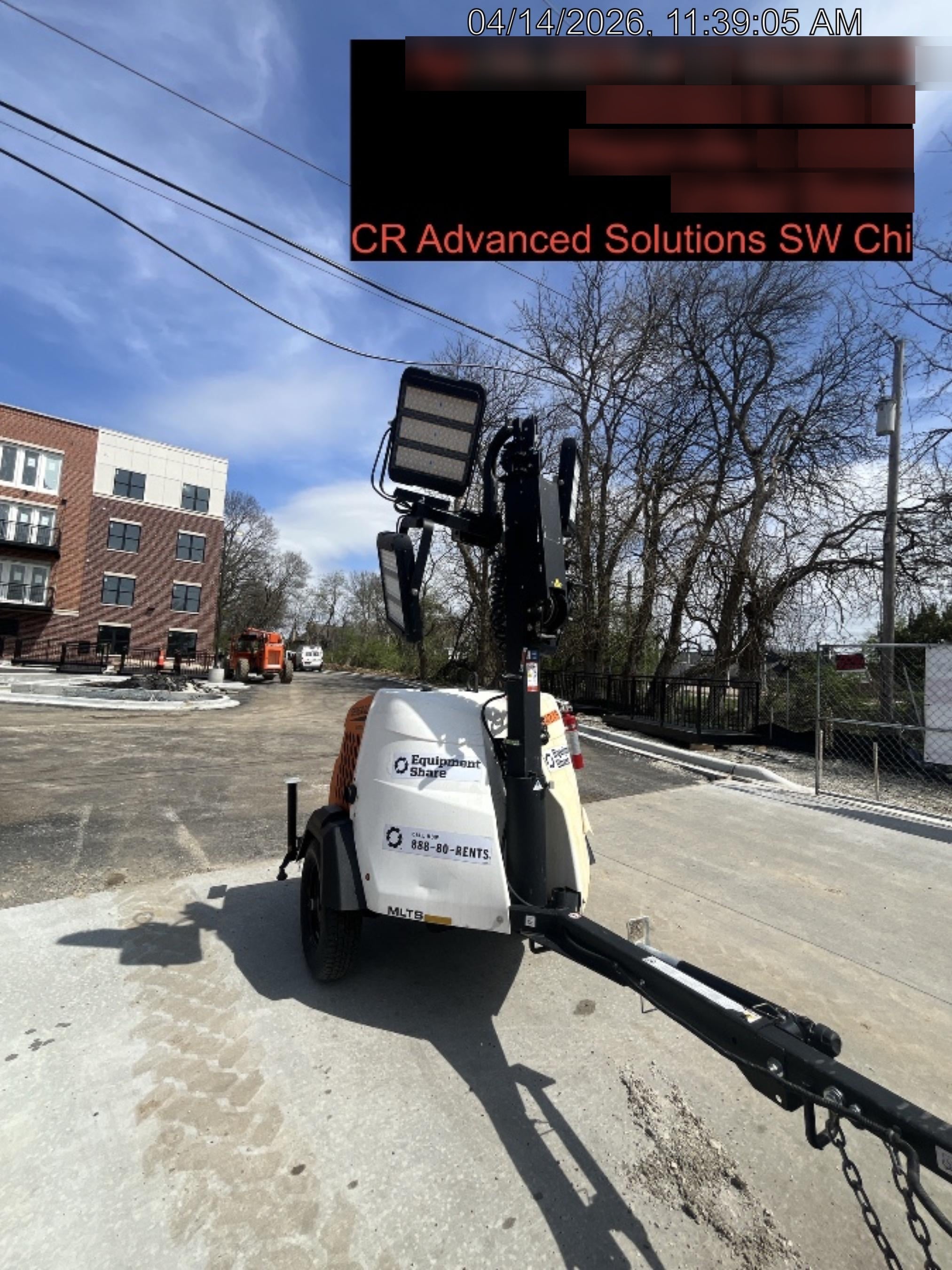 2024 Generac MLT2 Diesel, Flex Switch 120V Input, Powerzone Controller, 
(4) 320W LED Lights, 4kW Generator, 39.9 Gal Fuel Tank, 2" Ball, T3
