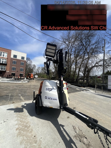 2024 Generac MLT2 Diesel, Flex Switch 120V Input, Powerzone Controller, 
(4) 320W LED Lights, 4kW Generator, 39.9 Gal Fuel Tank, 2" Ball, T3
