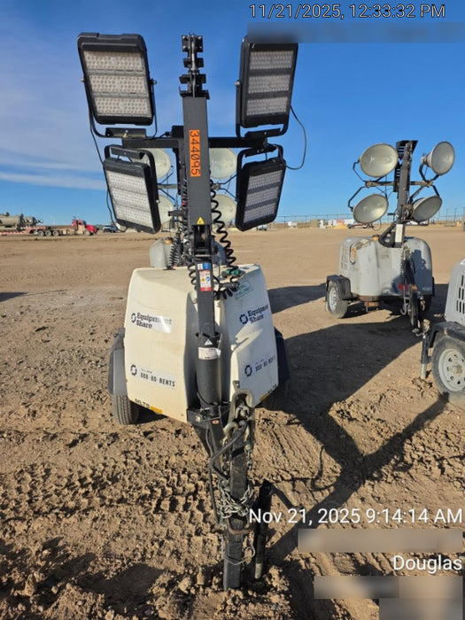 2023 Generac MLT2 Diesel, Flex Switch 120V Input, Powerzone Controller, (4) 320W LED Lights, 4kW Generator, 39.9 Gal Fuel Tank, 2" Ball, T3