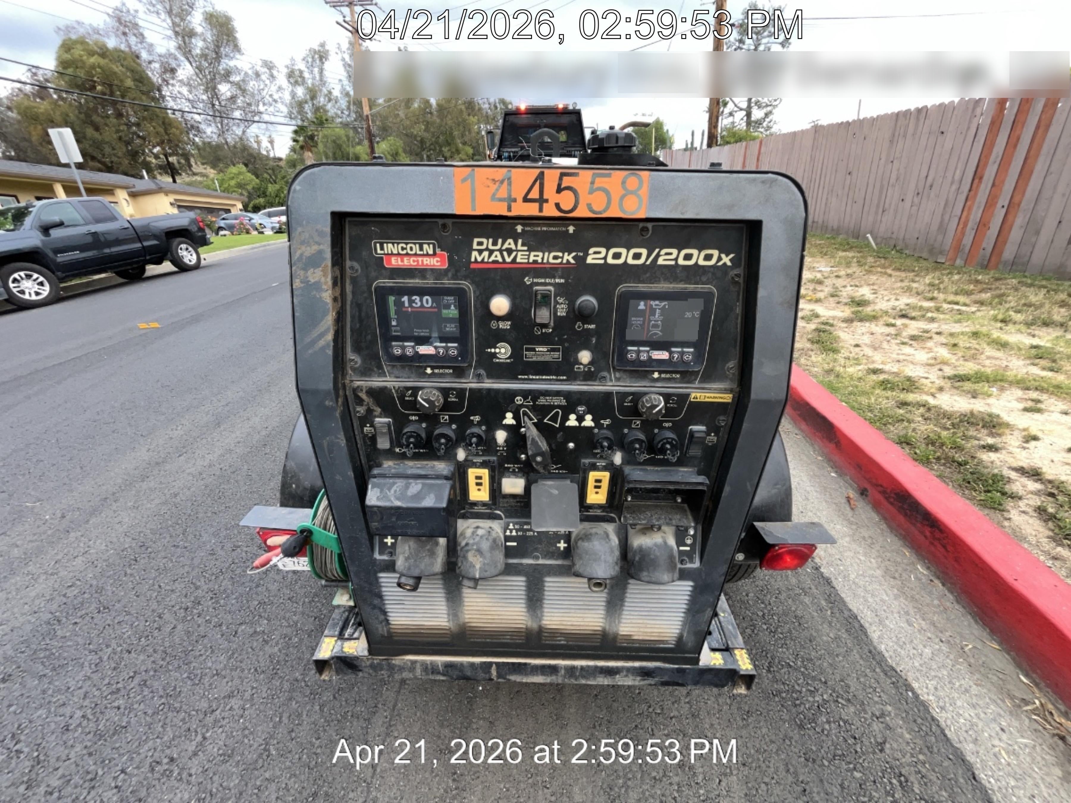 2021 Lincoln Electric Dual Maverick 200/200X Ready Pak 3 (includes trailer, cable rack, fender light kit)