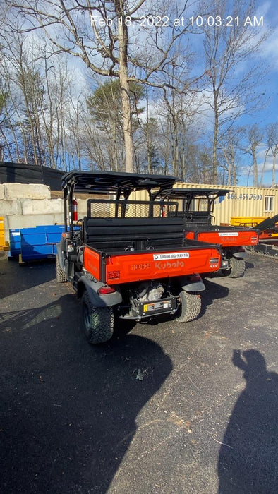 2021 Kubota RTV-X1140W-H Plastic Canopy, Windshield Acrylic Clear, LED Strobe Light, Wire Harness Kit, Back up Alarm