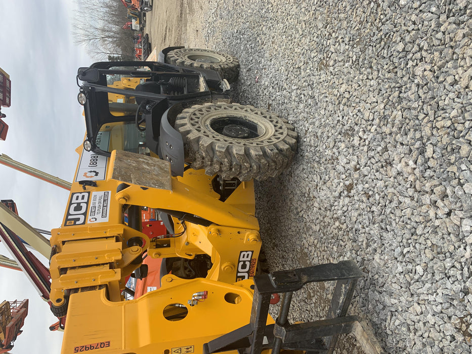 2020 JCB 510-56 Canopy, Solid Tires, Work Lights, Beacon, Aux Hydraulics, Back up Alarm, Lifting Eye, ES Decals