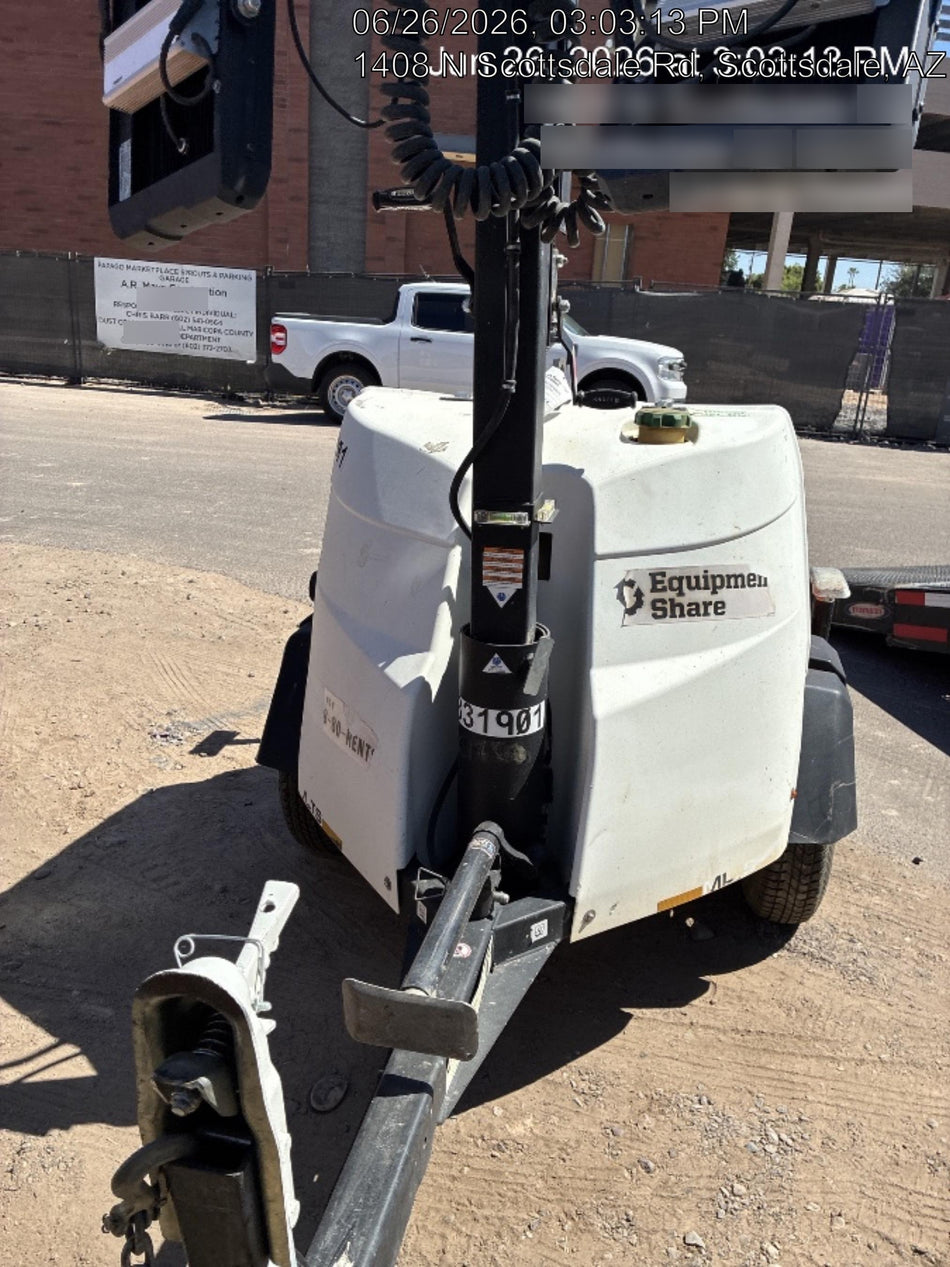 2024 Wanco WLTT-4MM4K Diesel, Deep Sea Controller, Shore Power Plug, Auto Start, (4) 350W LED Floodlights, 4kW Generator, 60 Gal Fuel Tank, 2" Ball, T3