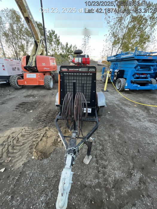 2022 Lincoln Electric Vantage 549X Crosslink Technology, Trailer Mounted, ES Decals, T3