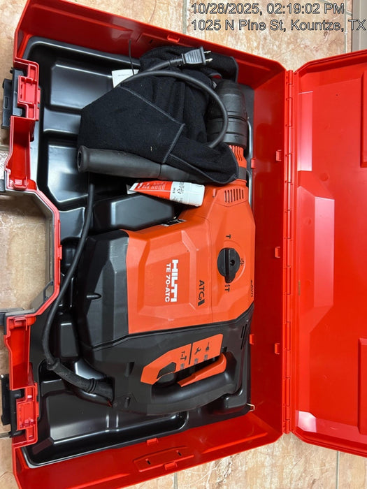 2025 HILTI TE 70-ATC/AVR