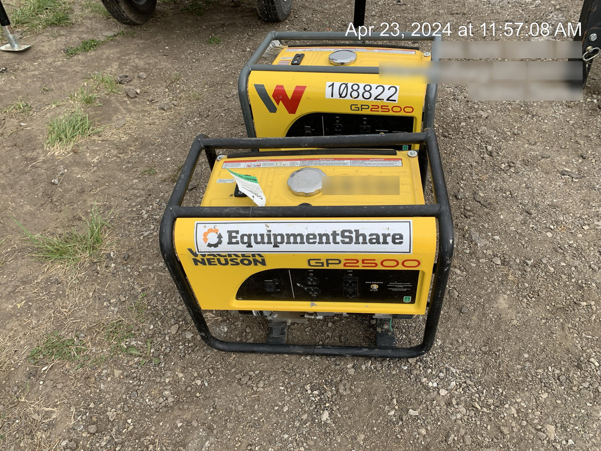 2018 WACKER NEUSON GP2500A