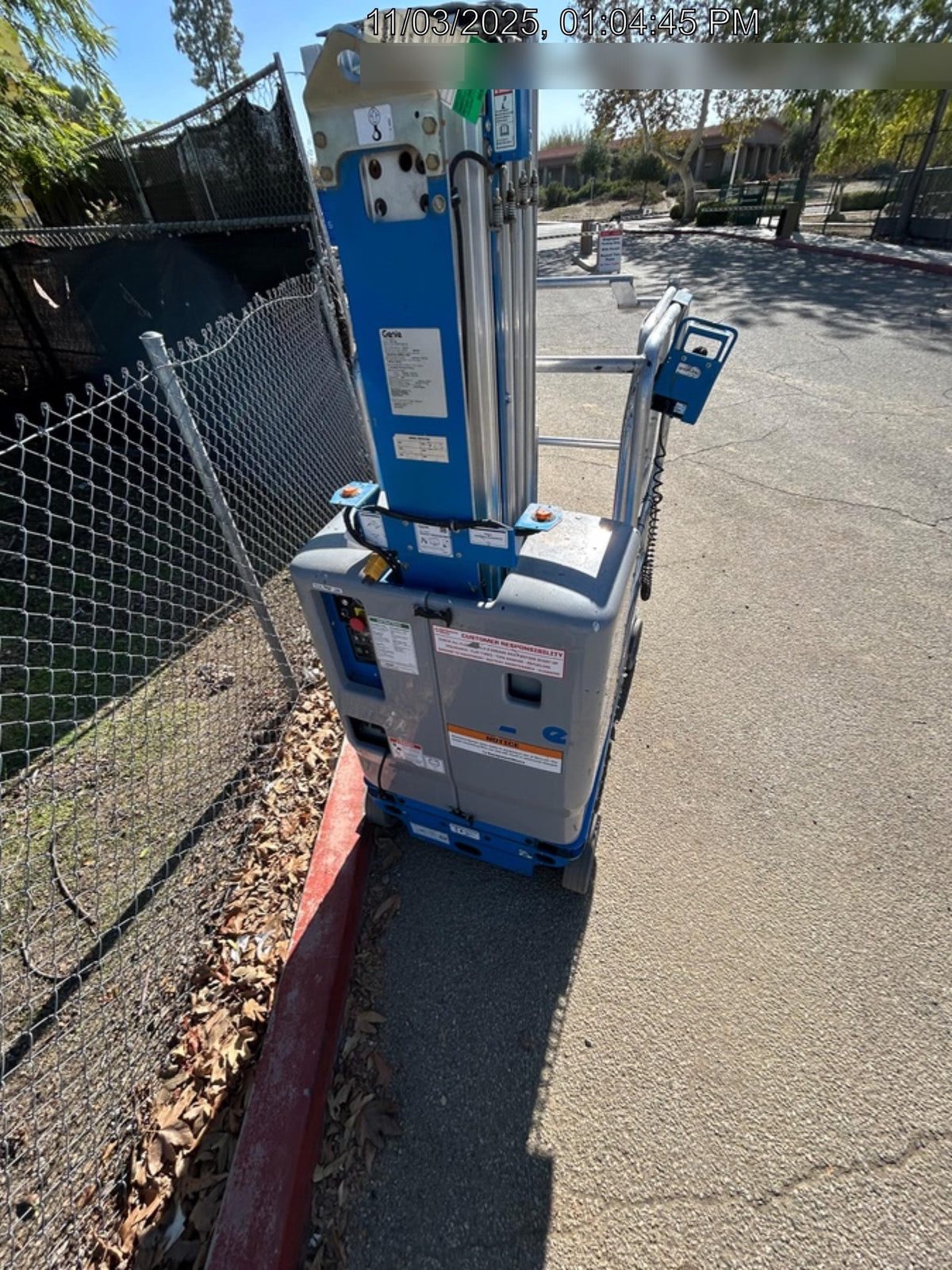 2019 GENIE GR-20