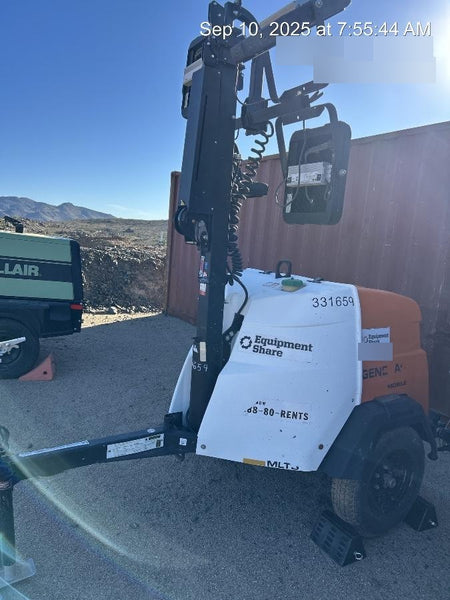 2023 Generac MLT2 Diesel, Flex Switch 120V Input, Powerzone Controller, (4) 320W LED Lights, 4kW Generator, 39.9 Gal Fuel Tank, 2" Ball, T3