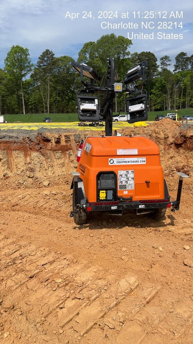 2023 Generac MLT2 Diesel, Flex Switch 120V Input, Powerzone Controller, 
(4) 320W LED Lights, 4kW Generator, 39.9 Gal Fuel Tank, 2" Ball, T3