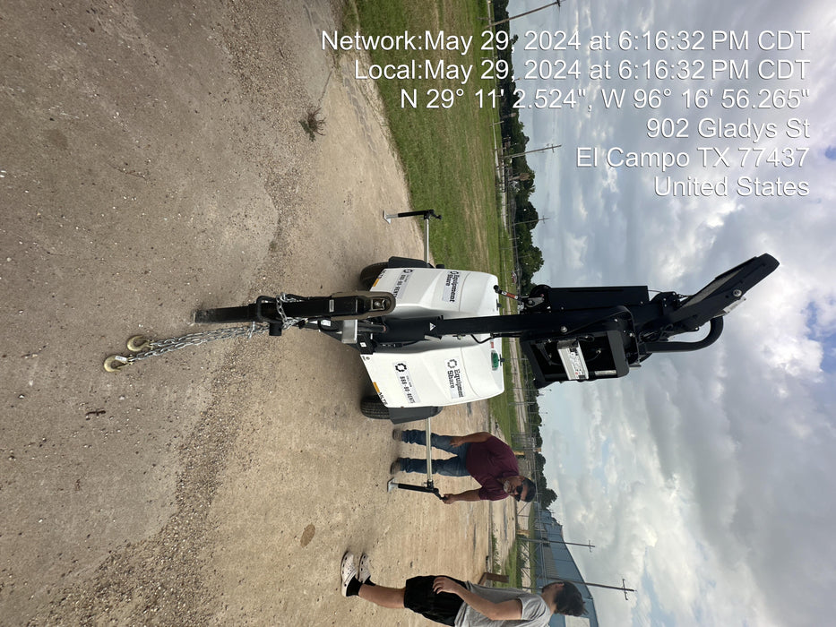 2024 Generac MLT2 Diesel, Flex Switch 120V Input, Powerzone Controller, 
(4) 320W LED Lights, 4kW Generator, 39.9 Gal Fuel Tank, 2" Ball, T3