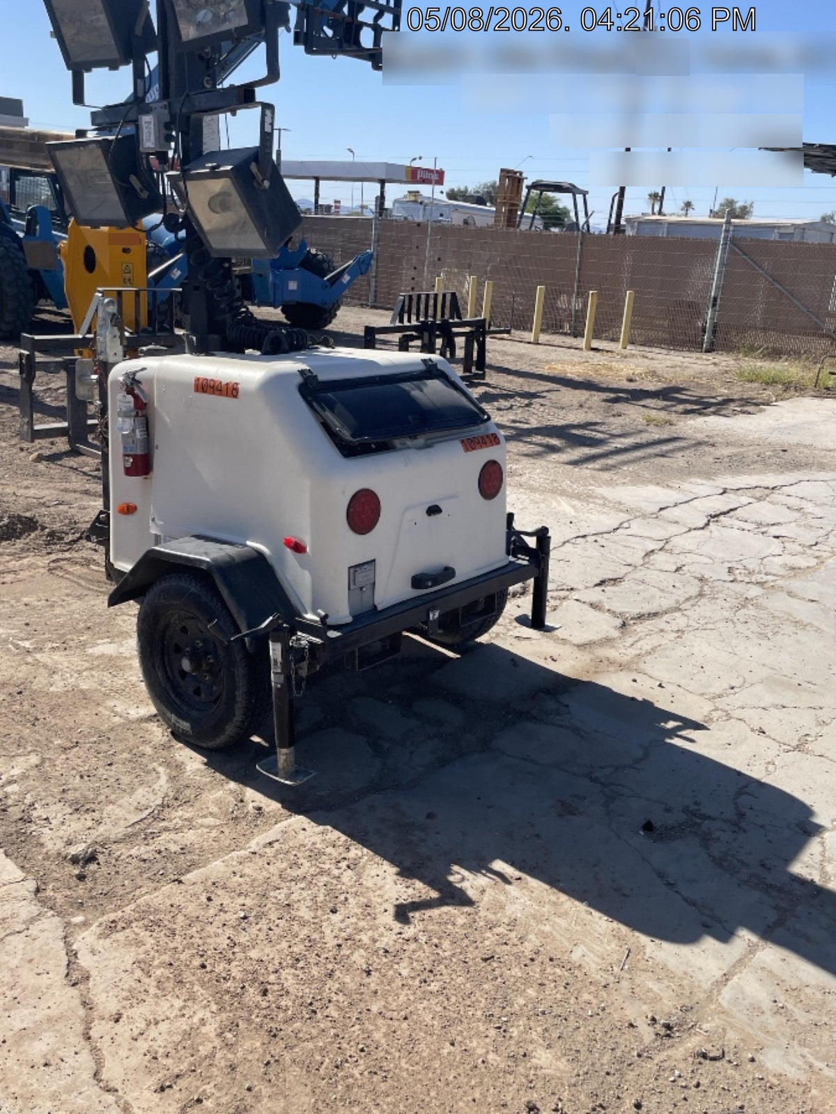 2020 Genie RL4 6kW Light Plant - Metal Halide