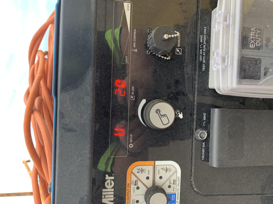 2020 Miller Electric BIG BLUE 400 Trailer Mounted Welder