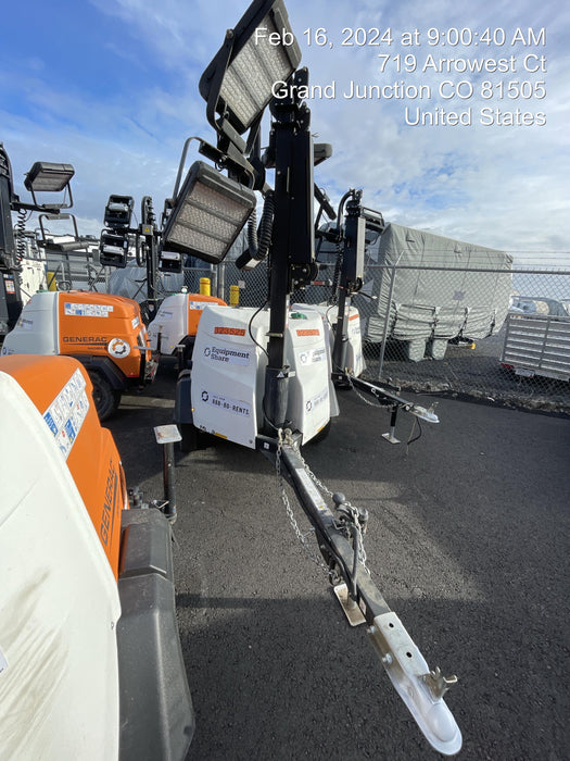 2023 Generac MLT2 Diesel, Flex Switch 120V Input, Powerzone Controller, (4) 320W LED Lights, 4kW Generator, 39.9 Gal Fuel Tank, 2" Ball, T3