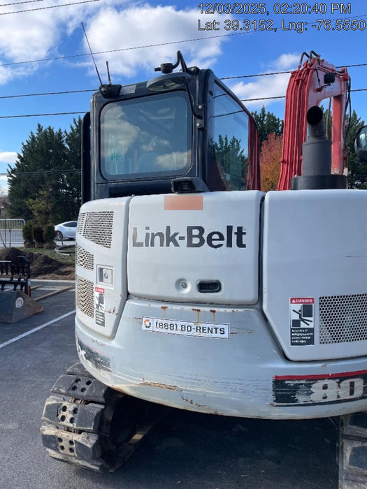 2020 Link-Belt 80X3EX EXC, 7'2" ARM, 17.7" RT, MFH(PJ)