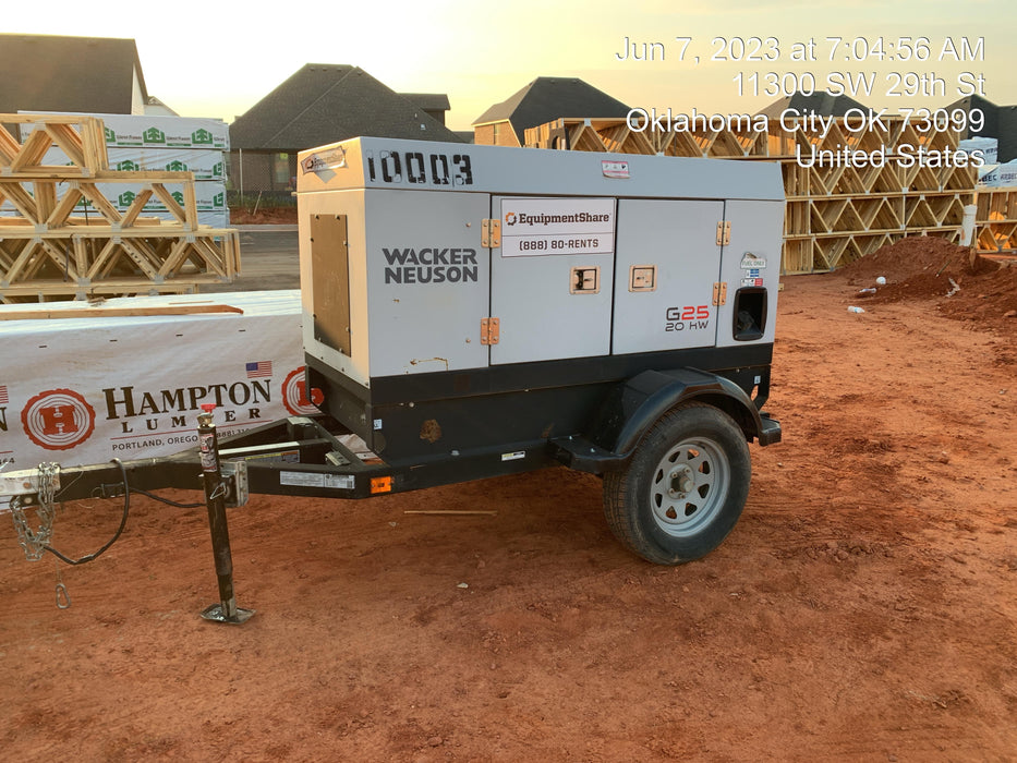 2018 WACKER NEUSON G25