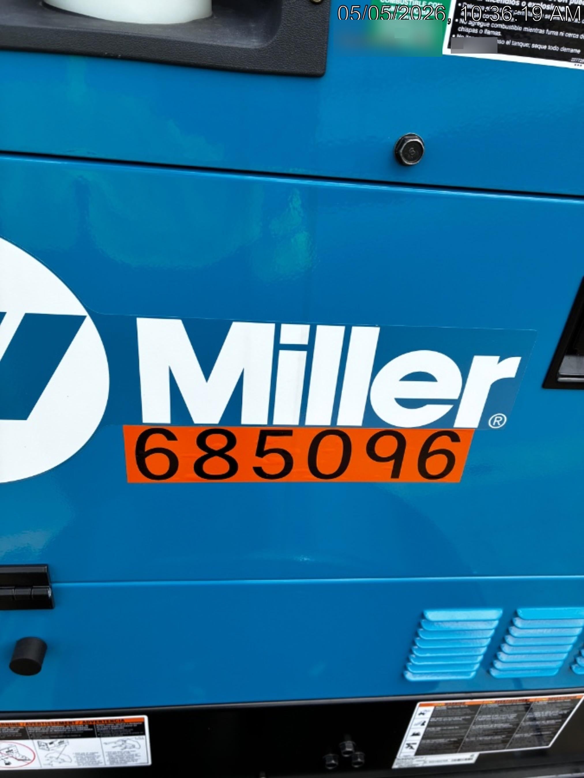 2026 MILLER ELECTRIC BIG BLUE 400