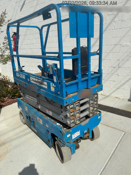 2020 Genie GS-1930 Fixed rails with chain entry gate - Pre A92.20